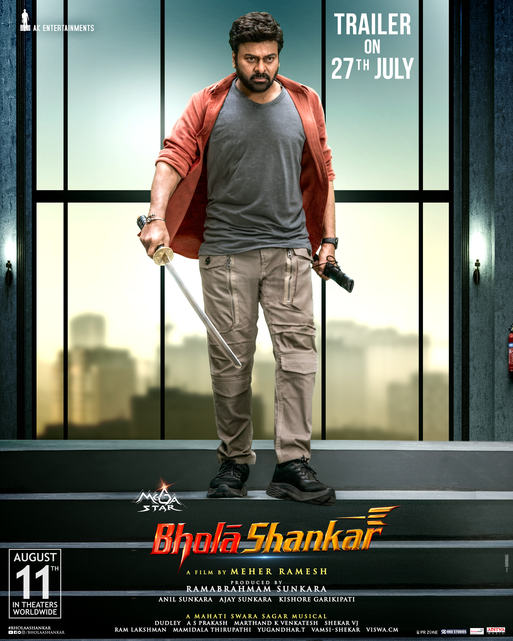 Bhola Shankar (2023) Hindi Dubbed Full Movie Watch Online HD Print Free Download